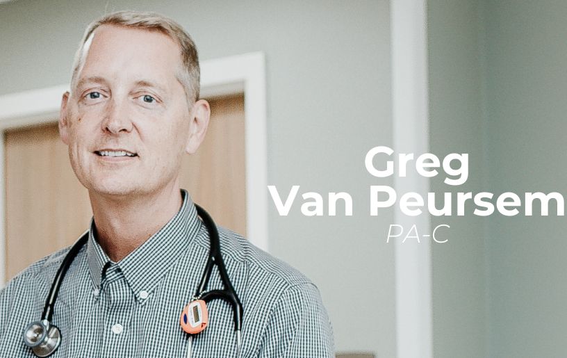 Greg Van Peursem, PA-C at Hegg Health Center in Rock Valley, IA